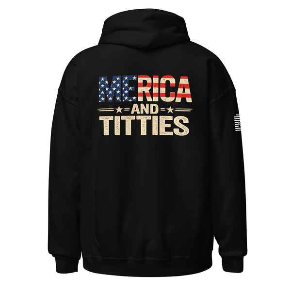 "Merica & Titties" Freedom Hoodie